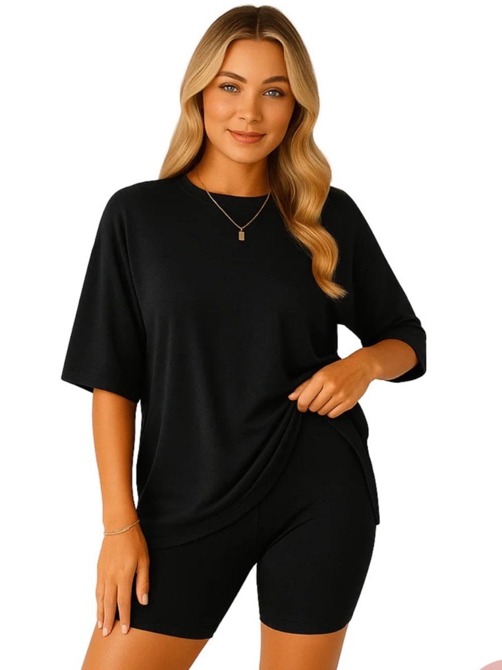 Relaxed Fit Set - Black
